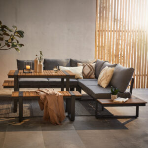 Modern Aluminum Patio Sofa Set SA1101