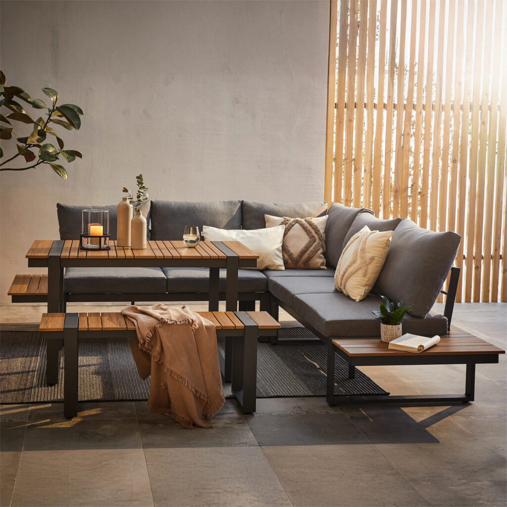 Modern Aluminum Patio Sofa Set SA1101