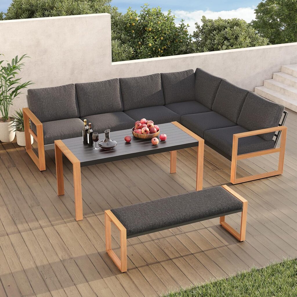 Aluminum Garden Sofa Set SA2119