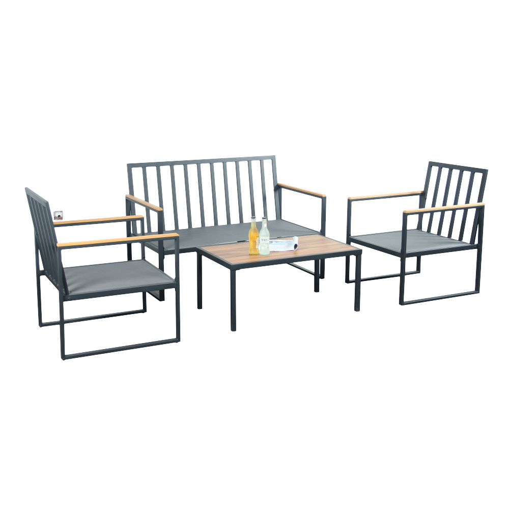 Modern metal garden sofa SA2195