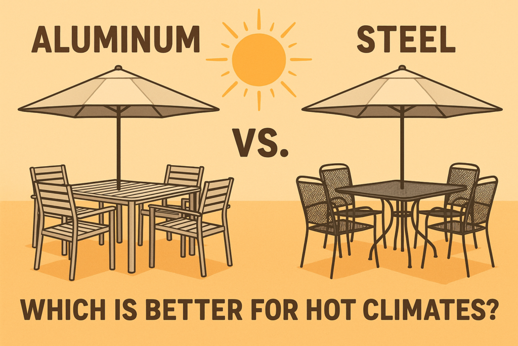 Aluminum vs. Steel in Patio Furniture (1)
