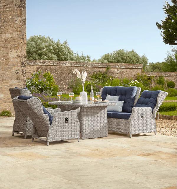 Luxury Aluminum Patio Sofa SA1658