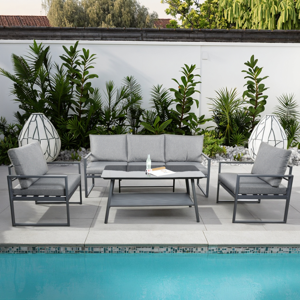 Patio Sectional Sofa Set SA2108-2