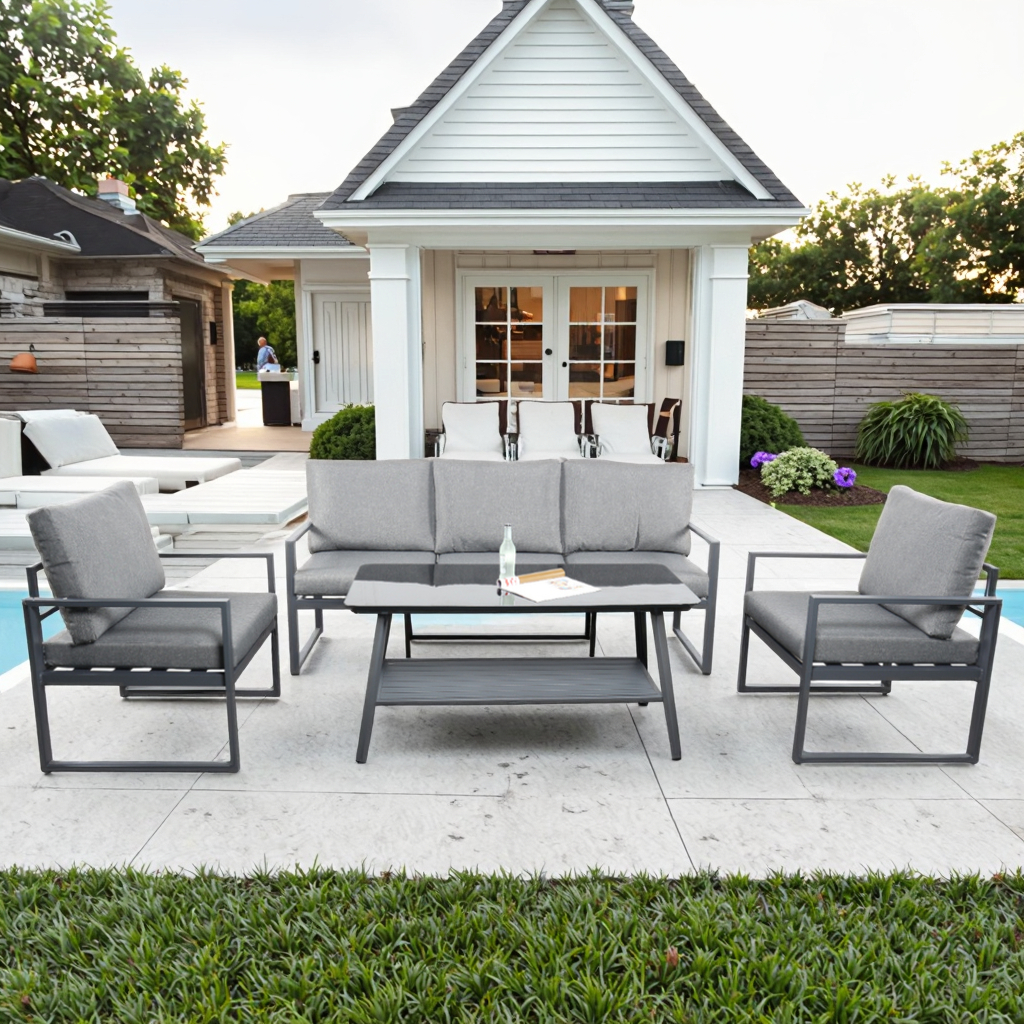 Patio Sectional Sofa Set SA2108-2