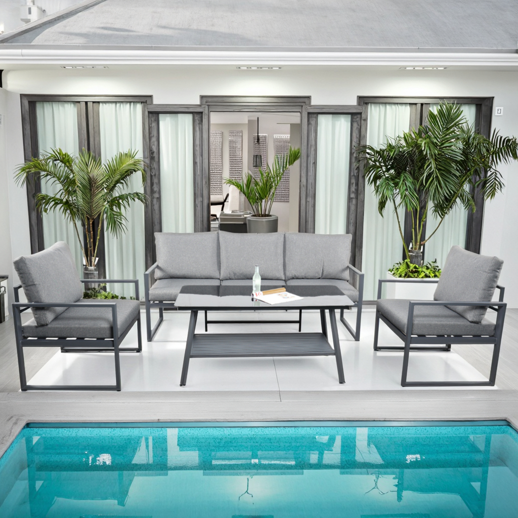 Patio Sectional Sofa Set SA2108-2