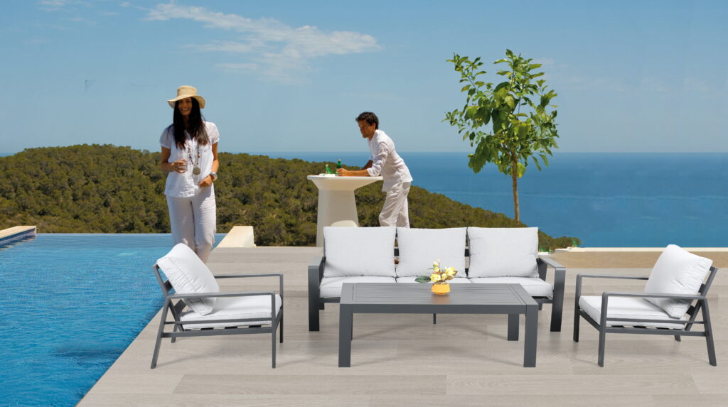 Aluminum Sofa Set SA2113