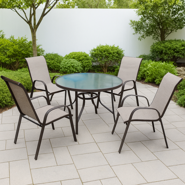 Garden Chairs and Dining Table 01801
