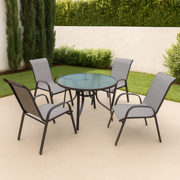 Garden Chairs and Dining Table 01801