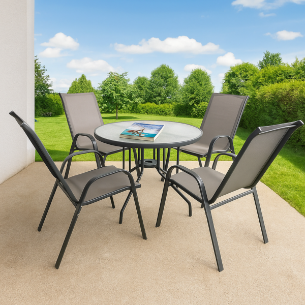 Garden Chairs and Dining Table 01801