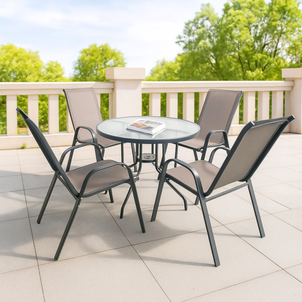 Garden Chairs and Dining Table 01801