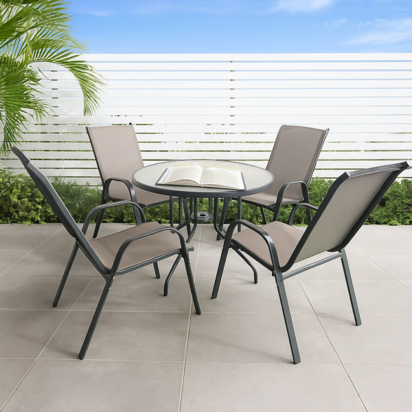 Garden Chairs and Dining Table 01801