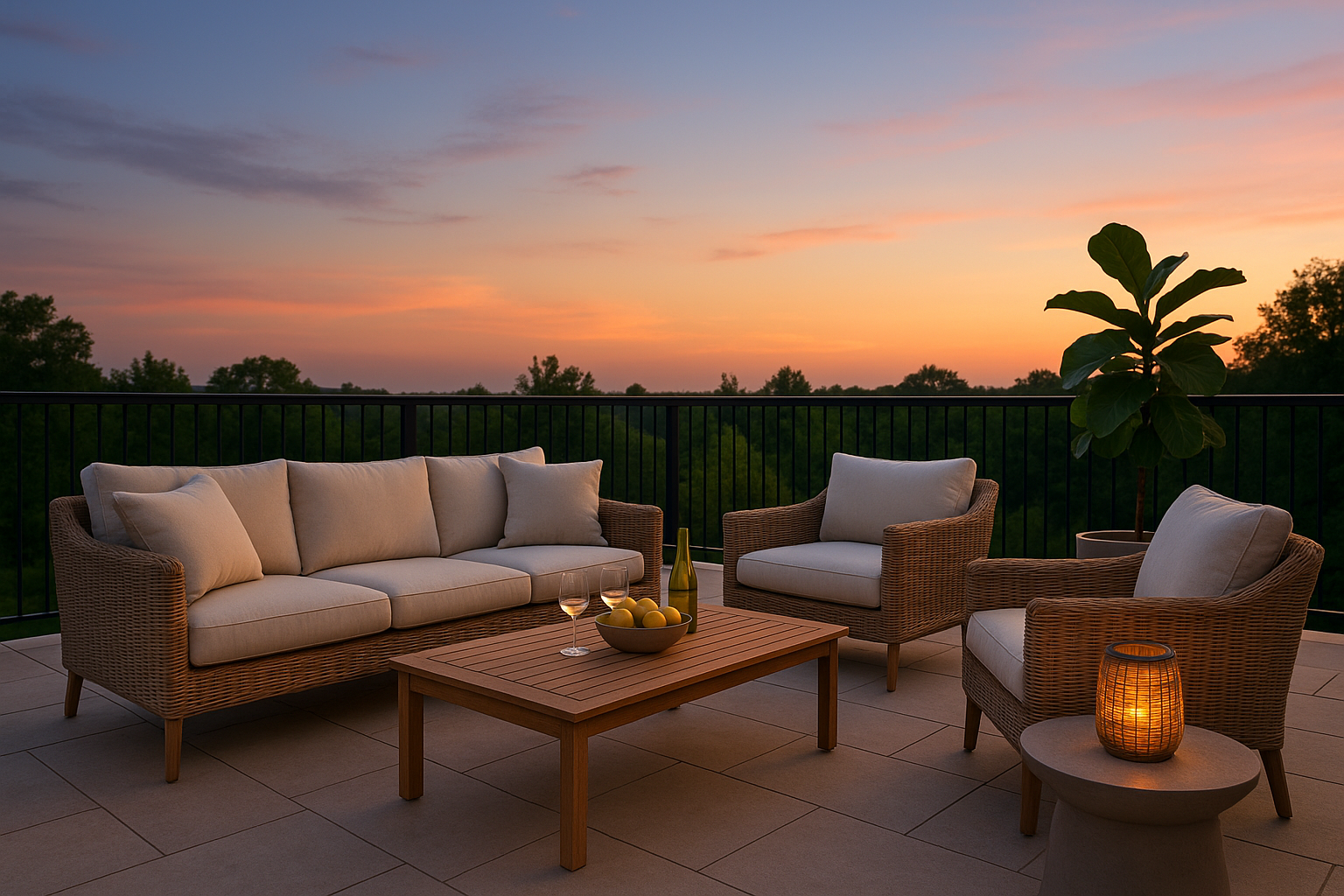 Enjoy a Perfect Summer Evening on Your Terrace with Premium Outdoor Furniture