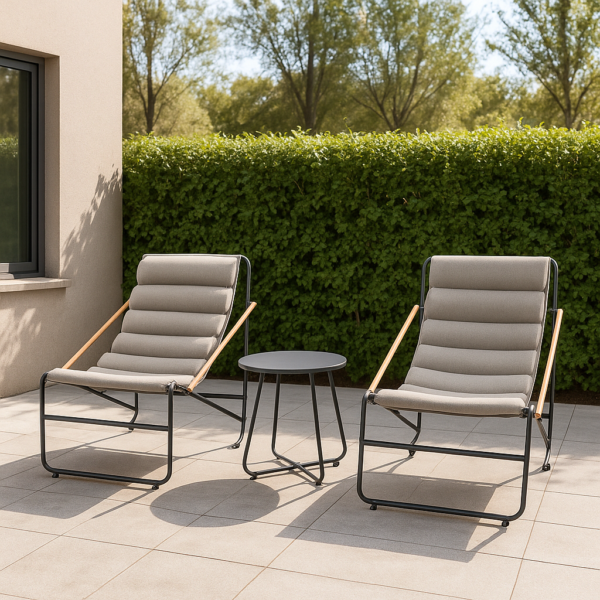 Metal Bistro Set SA8103