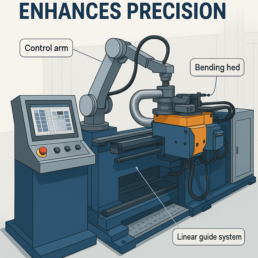 Fully Automated Pipe Bender