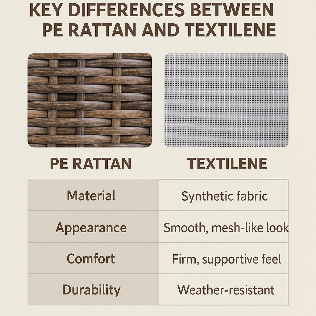20250828 1107 PE Rattan vs. Textilene simple compose 01k3qa7dk9fn6t14wck9tt2zkh
