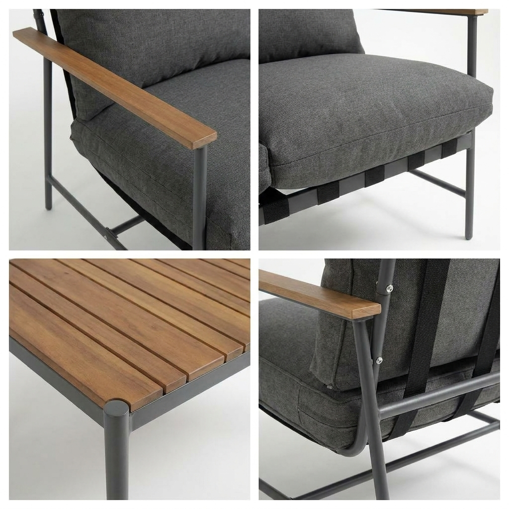 Outdoor Steel Sofa Signature-DL07P5-1