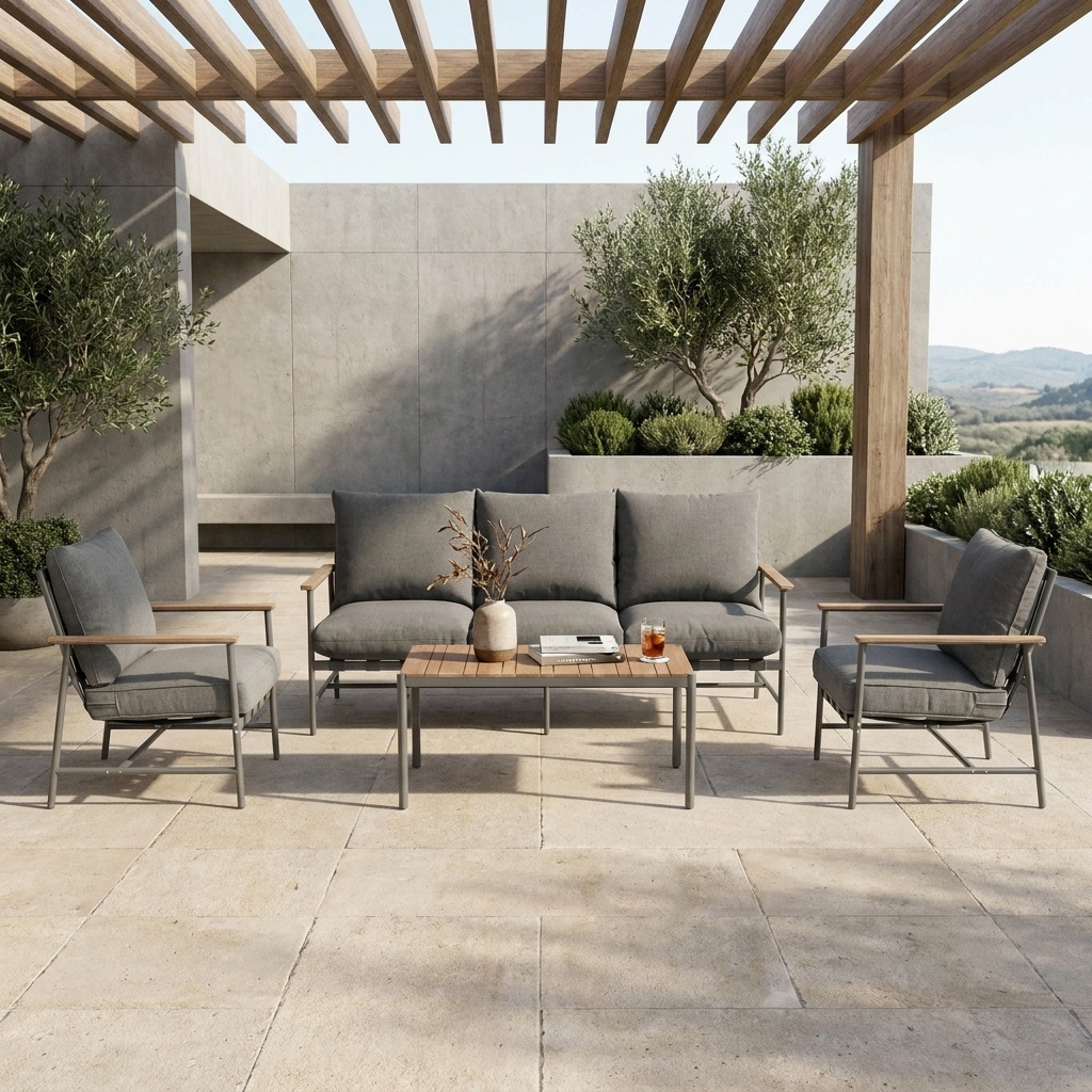 Outdoor Steel Sofa Signature-DL07P5-1 Outdoor Steel Sofa Signature-DL07P5-1