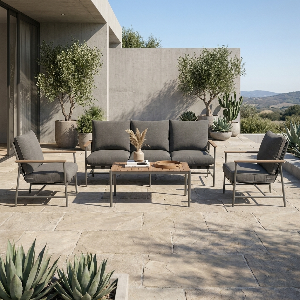 Outdoor Steel Sofa Signature-DL07P5-1 Outdoor Steel Sofa Signature-DL07P5-1
