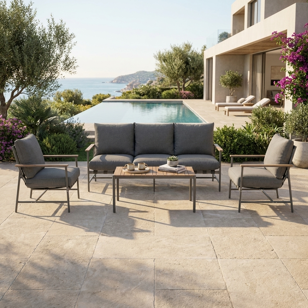 Outdoor Steel Sofa Signature-DL07P5-1 Outdoor Steel Sofa Signature-DL07P5-1