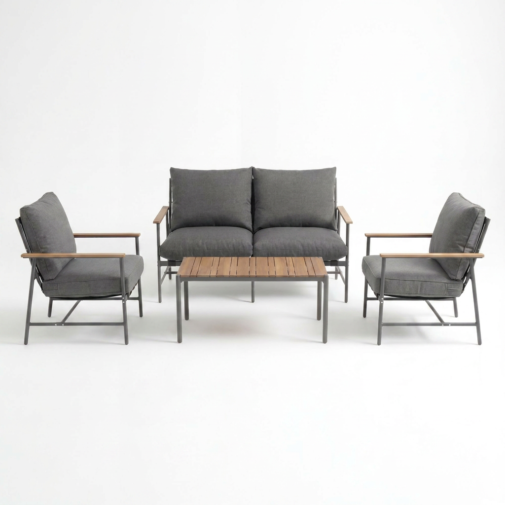 Modern Outdoor Sofa Set Signature-DL07P5-2 Modern Outdoor Sofa Set Signature-DL07P5-2