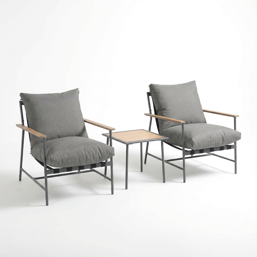 5 Piece Patio Lounge Chair Signature-DL07P5-4 5 Piece Patio Lounge Chair Signature-DL07P5-4