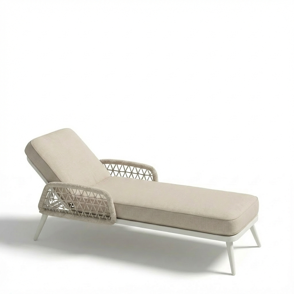 Aluminum Sun Lounger Set WEAVE-DL05P4-2