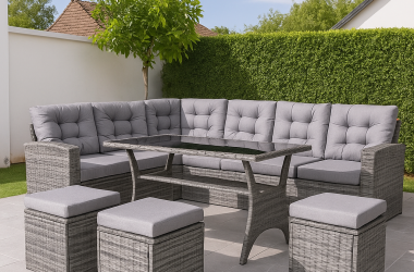 Rattan Outdoor Sofa Set 619152-D