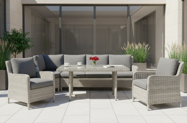 Wicker Outdoor Sofa Set 619219